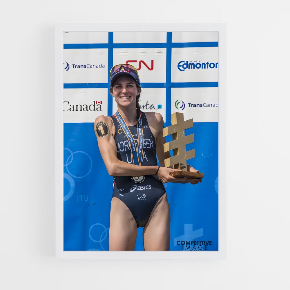 Poster Triomphe de Gwen – affiche Athlétisme (vue 3)